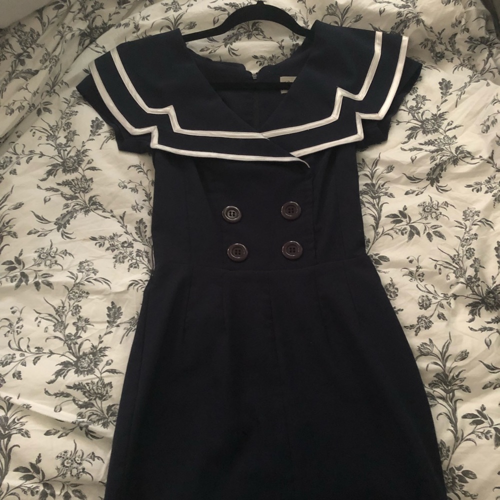 Pinup Sailor Dress (AS SEEN IN GOSSIP GIRL!)